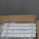 PXRACK Under Sink Organizer, Adjustable Height, 2-Pack 2 Tier Pull Out Under Cabinet Organizer, Slide Out Thickened Metal Under Sink Storage for Kitchen Bathroom Laundry Pantry Cabinet, L, White