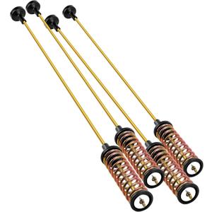 Washer Suspension Rods for Samsung WA50T5300AC/US WA50R5400AV/US WA45T3400AW/A4 WA50R5200AW/US WA45N3050AW/A4, Replace DC68-03172B-03 DC68-03172C DC97-16350D Suspension Rods (Black)