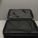 Relavel Makeup Bag Large Makeup Case Professional Cosmetic Storage Organizer Box Brush Holder with 3 Clear Set Bags for Makeup Artists with Shoulder Strap & Adjustable Dividers