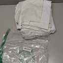 SimpleHome 100% Blackout Curtains for Bedroom, Thermal Insulated Grommet Window Drapes Room Darkening Cream Curtains for Living Room with Black Back,52 x 84 Inch,2 Panels