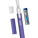 Wahl Clean & Confident Female Battery Pen Trimmer with Rinseable Blades for Eyebrows, Facial Hair, & Light Grooming- Hygienic Grooming & Easy Cleaning with Battery Included - Model 5640-100
