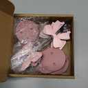 Novabright 12 Pcs Pink Bow Centerpieces for Table Pink Bow Place Card Holders Coquette Reserved Seating Signs Table Number Holders Party Decorations for Wedding Birthday Baby Shower