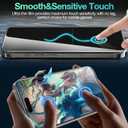 3 Pack Flexible Film for iPhone 17 Pro Screen Protector[NOT GLASS], Non-breakable Soft TPU Hydrogel Film for iPhone 17 Pro, Invisible Thin, Scratch Resistant, Self-Healing