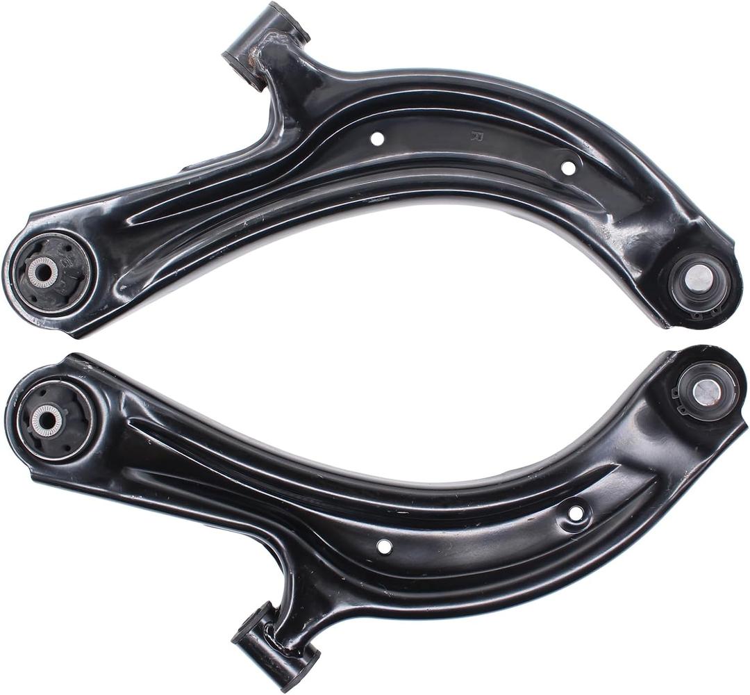 NewYall Front Lower Left and Right Suspension Control Arms with Ball Joint Assembly for Chevrolet City Express 2.0L 2015-2018, Nissan NV200 2.0L 2013-2020, Sentra 1.8L 2013-2019