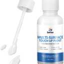 White Touch Up Paint High-Gloss Multi Surface Acrylic White Touch Up Paint Pen Scratch Repair for Metal, Walls ,Cabinets, Appliances, Wood, Door, Furniture, Enamel 1.5 Fl Oz 30ML
