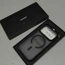 [Upgraded Full Camera Protection] for iPhone 17 Pro Case with Camera Cover Stand [Fit for MagSafe][10FT Mil-Grade Protection] Translucent Magnetic iPhone 17 Pro Phone Case, Black