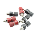 Power Studs Terminal 40pcs 333 Terminal Socket,Audio Output Connector Screw: 6mm red and Black Two Color Ship for Battery Power and Ground Junction