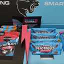 Feastables Beast Games Season 2 Snack Bundle, 9 Count, MrBeast Chocolate Bars (EXP 06/09/26) & Cups (EXP 03/28/26) , Hydration Drink (EXP 12/31/26) & Beef Jerky (EXP 03/28/2027)