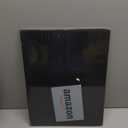 3-Pack Black Trifold Display Boards, 24 x 16 Inches Tri-Fold Corrugated Presentation Boards for Classroom Projects, Science Fairs, Business Events, and Exhibits