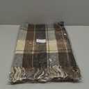 Fall Winter Scarf Winter Scarf Soft Warm Plaid Scarf Women Shawl Scarves for Ladies Warm Shawls(A) (190*70cm)