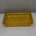 Carlisle FoodService Products 10401B13 StorPlus High Heat Food Pan, 4" Deep, Full Size, Amber
