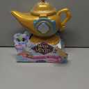 Magic Mixies Magic Genie Lamp with Interactive 8" Blue Plush Toy and 60+ Sounds & Reactions. Unlock a Magic Ring and Reveal a Blue Genie from The Real Misting Lamp. Gifts for Kids, Ages 5+