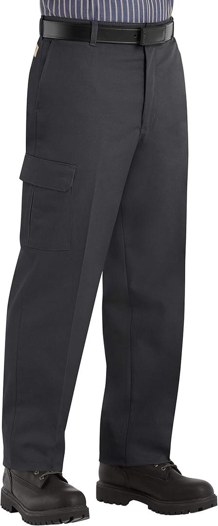 Red Kap Men's Industrial Cargo Pant (Black)