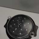 Chicken Shredder Large Chicken Breast Shredder Tool Twist with Brush&Fork, Visible Meat Shredder Machine, Strong Anti-Slip Strip, Ergonomic Handle, BPA Free, Suitable for Pork Beef Chicken (Black)