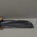 42.5" 1062mm Moon Sunroof Wind Deflector Visor Black Dark Smoke with Tape Universal Smoke Black Sun/Rain Guard for Sun/Moon Roof