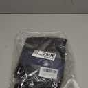 Black Cotton Table Cloth, 60x84 Inch, Fits 6-8 Seats, Soft, Durable, Washable, Wrinkle Resistant, Rectangle Tablecloth for Dining, Formal Dinner, Party Decor, Events, All Seasons