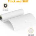MFLABEL Wide Format Paper 24" x 150' Plotter Paper 4 Rolls CAD Bond Rolls 20lb 2"Core for CAD Printing on Wide Format Ink Jet Printers