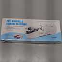 Portable Handheld Sewing Machine for Adults - Mini Hand Held Sewing Stitching Machine for Beginners - Small Electric Cordless for Quick Fabric Home Travel Clothes Pants DIY Fabric Denim (Black)