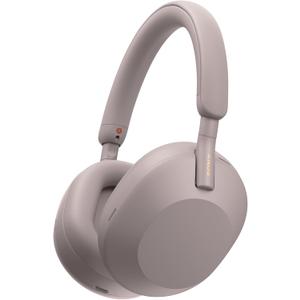 Sony WH-1000XM5 Premium Noise Canceling Wireless Headphones, Auto NC Optimizer, 30-Hour Battery, Alexa Voice Control, Smoky Pink