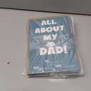 6 x Happy Fathers Day Card Gifts for Step Dad from Son Daughter, Funny Father's Day Cards Gift (Mom's Sh*t My Sh*t)