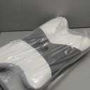 Cervical Neck Pillow for Pain Relief - Ergonomic Side Sleeper Pillow for Neck Support, Cooling Cervical Pillow for Sleeping, Contour Orthopedic Memory Foam Pillows for Back Stomach Sleepers (Dark Grey & White)