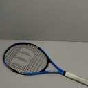 WILSON Tour Slam Adult Recreational Tennis Rackets (Grip Size 2 - 4 1/4", Blue/Black)