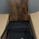 Rolling File Cart with 2 Drawers Metal Moving Craft Storage Cart with Lockable Wheels Wood&Mesh Rolling File Organizer Filing Cabinets for Home Office Classroom Organization(31 * 15 * 10 Inch)