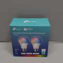 Kasa Smart Light Bulbs, Full Color Changing Dimmable Smart WiFi Bulbs Compatible with Alexa and Google Home, A19, 60 W 800 Lumens,2.4Ghz only, No Hub Required, 2-Pack (KL125P2), Multicolor