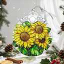 Christmas Ornament, Christmas Tree Ornaments, Keepsake Ornaments, Holiday Decor, Holiday & Xmas Gifts, Gifts for Sunflower Lovers & Flower Lovers - Sunflower-Theme