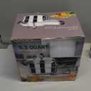 5.3 Quart Pressure Cooker, 10 Psi Induction Compatible Pressure Canner w/Multiple Pressure Control & Protection, Canning Rack Included