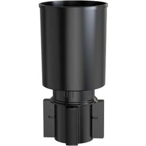 Golf Cart Cup Holder & Propane Heater Holder Universal Adjustable, Fits EZGO, Club Car, Yamaha, Higher Cup Holder for Securely Holds 16 oz Propane Tanks, Golf Cart Heaters & Large Drink Container (Black)