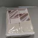 Unique Curtains 86 Inches Long for Living Room,Linen Farmhouse Modern Complete Blackout Custom Privacy Curtains for Windows Energy Efficient Closet Cover Pinch Pleated/Back Tab Birch Drapes 2 Panels (Natural)