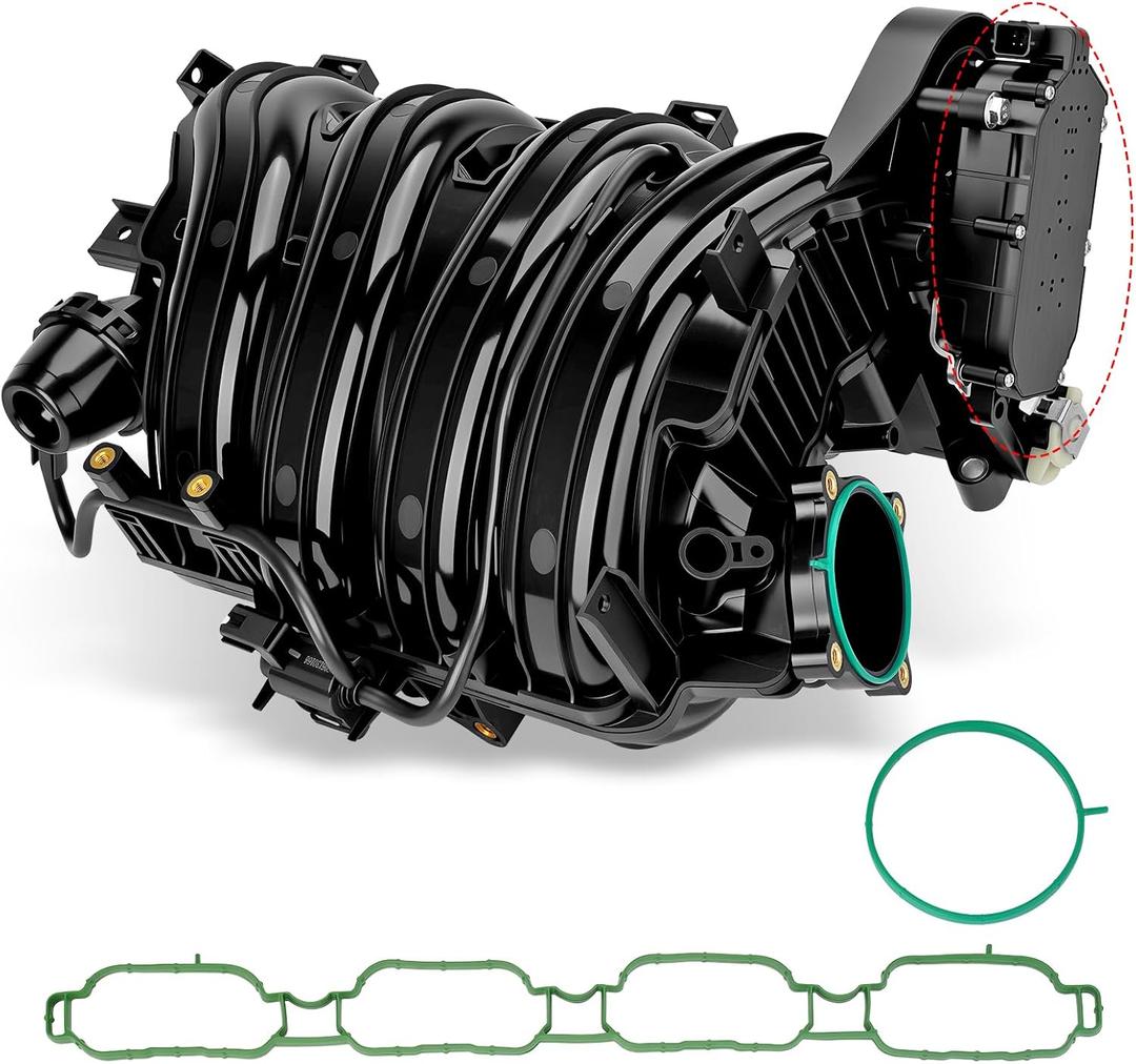 283102GGA0 Intake Manifold with Runner Control Motor Compatible with Hyundai Kia 2015-2019 Sonata 2018-2021 Tucson 2019-2020 Santa Fe 2018 Santa Fe Sport 2016-2020 Optima 2016-2020 Sorento L4 2.4L