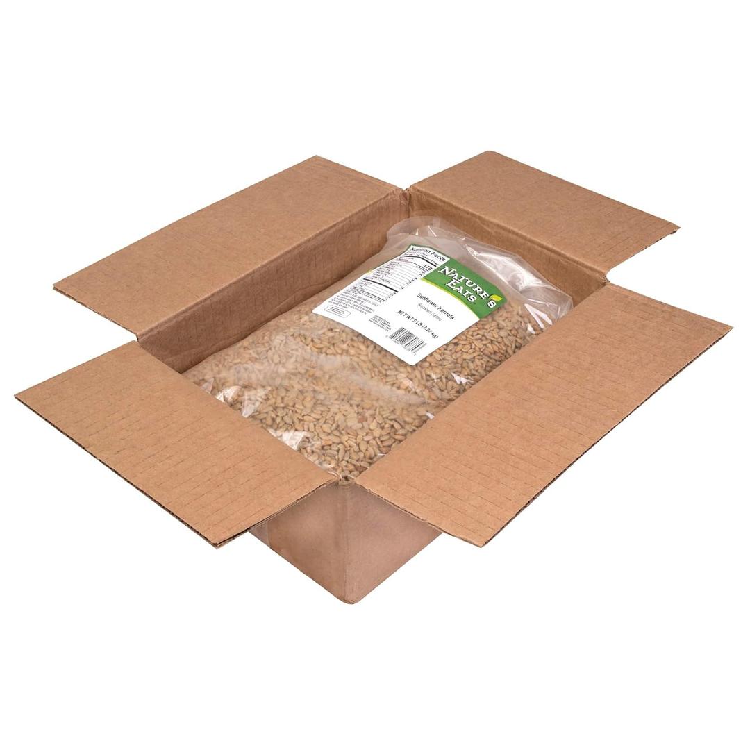 Nature's Eats Sunflower Kernels Roasted Salted 5lb