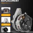 OCPTY Alternators Alternator 11139 2003-2009 for Toyota for 4Runner,2005-2015 for Toyota for Tacoma 4.0L V6 Replaces 11139 0124325123, 1042103470, 1042103471