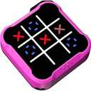 Tic Tac Toe Bolt Game, Handheld Electric Puzzle Board for Educational and Memory Growth, Gift Ideal for Kids and Adults' Birthday, Portable Travel Games for Car Ride