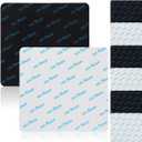 iplusmile Anti-Slip Stickers - 8Pcs 3.93X3.93In Pu for Hardwood and Tile Floors - Reusable Non-Slip Pads in Assorted Colors for Home Use