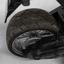 Liberty Imports 2.4G RC Remote Control Stunt Motorcycle with Riding Figure, 1:10 Scale High Speed Cross Country 360 Degree Rotation Drift Shockproof Racing Motorbike (Yellow)