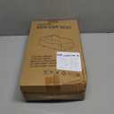 Portable Small Dog Seat for Car, Luxury Center Console Dog Car Seat Booster with Safety Tethers, Anti-Collapse Pet Travel Carseat for SUV, Truck (Black/Grey) (Black/Dark Gery)