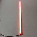 Waterproof Red LED Mountable Light Bar 24"L x .5"W