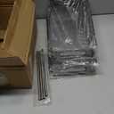 2-Tier Bathroom Counter Organizer Countertop Storage, Dresser Organizer Vanity Tray for Makeup, Perfume Organizer Cosmetics Skincare Shelf - Grey (11" x 6.3" x 9.1", Gray)