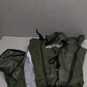 Mosucoirl Dog Raincoat Waterproof Raincoats for Dog Reflective Dogs Rain Jackets with Hood Hoodie Pet Rain Poncho Coat for Small Medium Large Dogs Puppies S-XXL (Green, L)