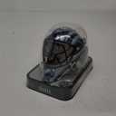 Franklin Sports Seattle Kraken NHL Team Logo Mini Hockey Goalie Mask with Case - Collectible Goalie Mask with Official NHL Logos and Colors,Black, 
4.5" x 5" x 4"