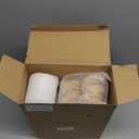 Ziliny 10 Pcs Christmas Glass Candle Jars Empty Containers Bulk 7 oz Glass Jars with Cork Lids Tins for Candle Making Storing Biscuits Tea Party Favors(Christmas)