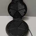 Mueller Heart 5 Waffle Maker, Waffle Iron, Adjustable Browning Control & Nonstick, Cool Touch Handle, Easy to Clean, Small Kitchen Appliances