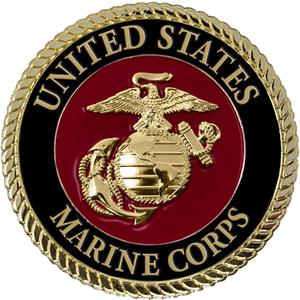 USMC Medallion 2.25 Inches Marine Corps EGA Eagle Globe Anchor Emblem | USMC 2.25" EGA Medallion