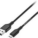 Micro USB Charge Cable. Connect, Sync and Charge Devices with a Micro Connector - for ALL BRANDS