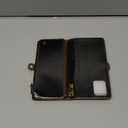 Defencase Compatible with Moto G 5G 2023 Case, RFID Blocking Wallet Case Compatible for Motorola Moto G 5G 2023 Fashion PU Leather Flip Wrist Strap Zipper Card Holder Phone Case for Women Men, Coffee