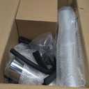 Heat Shield Cold Air Intake Black Filter Replacement for 2011-2020 Chrysler 300 300C Dodge Challenger Charger 3.6L V6 HI-DG-12CK-1-L