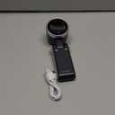 Portable Handheld Turbo Fan, 5 Gear Wind, Battery Operated, Up to 12 Working Hours, 3 IN 1 Hand Fans with Air Turbo Tech Cooling Fan for Outdoor Activities, Travel, Beach (Black)